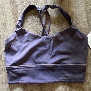 NWT Lululemon free to be long line bra size 6